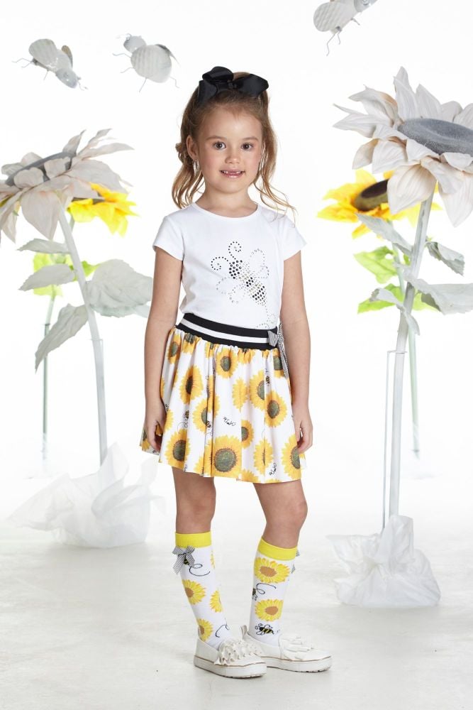 PRE ORDER SS19 Girls A*Dee Sunflower Collection Tilly Top and Shaz S