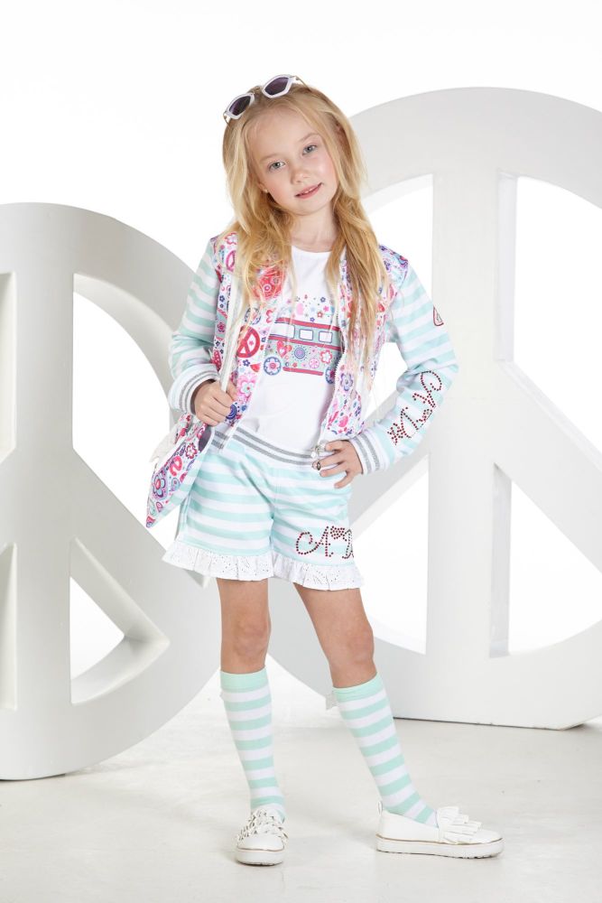 PRE ORDER SS19 Girls A*Dee Peace and Love Collection Tabitha Top and