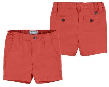        Boys Mayoral Baby Shorts 207 - Red - Available in 12m