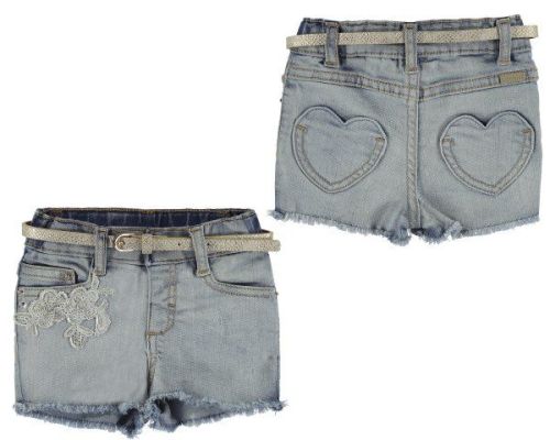        PRE ORDER SS19 Girls Mayoral Baby Jean Shorts 1226