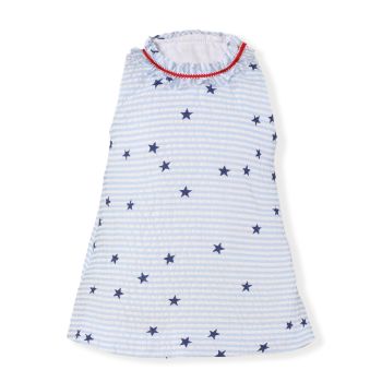 CLEARANCE PRICE Girls Miranda Red, White and Blue Dress 512 Available in 3m and 6m