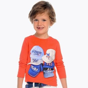        Boys Mayoral Mini Long Sleeved Top 3048 - Party - Available in 8 and 9 years