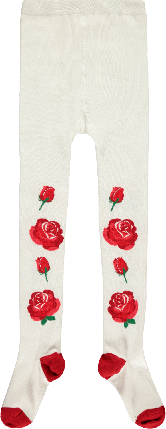 PRE ORDER AW19/20 Girls A*Dee Royal Garden Collection Ash Tights W194922 Wh