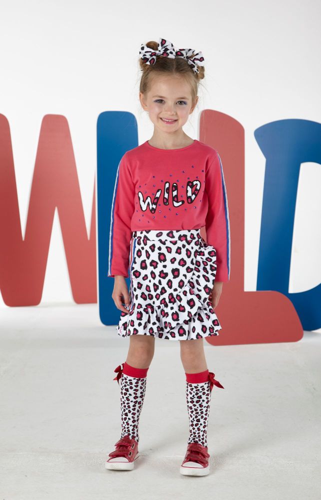 PRE ORDER AW19/20 Girls A*Dee Wild Collection Tracie Top W193404