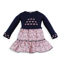 Girls Miranda Navy and Pink Dress 155 Available in 3m 6m and 30m