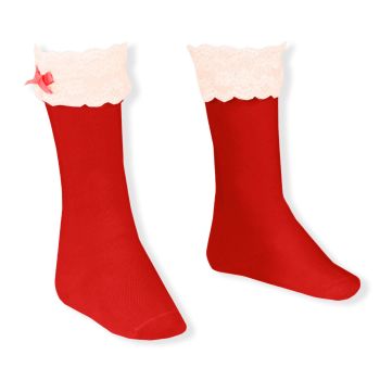 Girls Dolce Petit Socks - Red