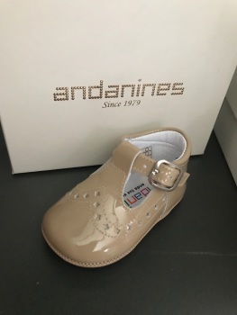 .Boys Andanines Soft Sole Shoes 182893 - Camel