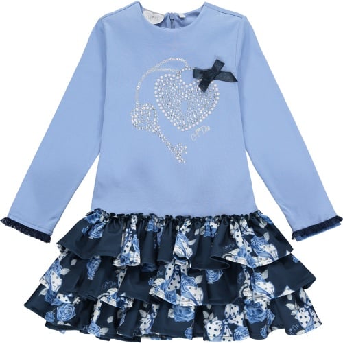 PRE ORDER AW20/21 Girls A*Dee Blues Harlie Dress W204715