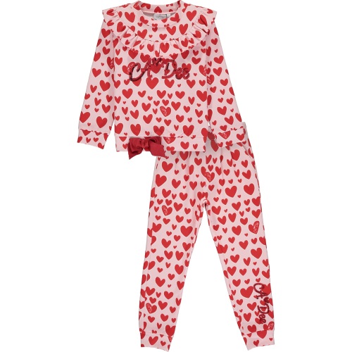 PRE ORDER AW20/21 Girls A*Dee Queen of Hearts Emilia Tracksuit W201503