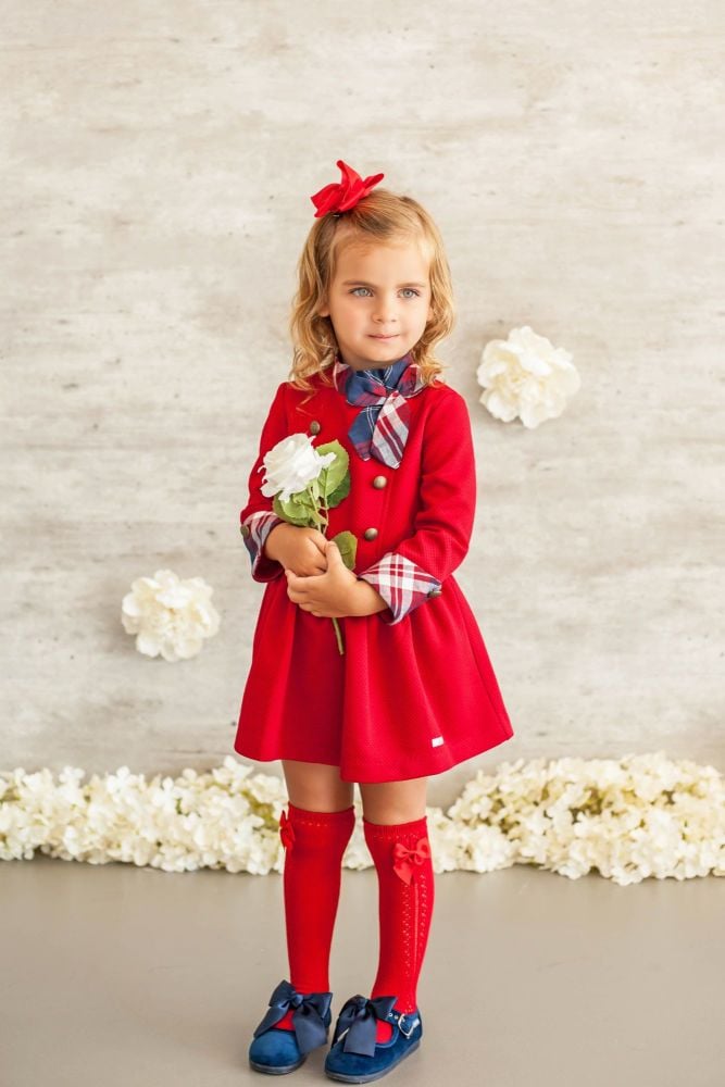 PRE ORDER AW20/21 Girls Miranda Red Dress 613