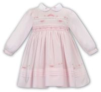           Girls Sarah Louise Dress 012056 Pink