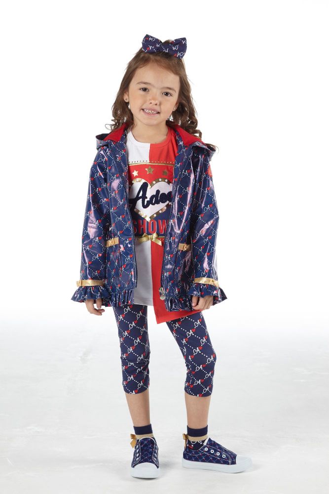 PRE ORDER SS21 Girls A*Dee Circus Mania Collection Macie Coat S212202