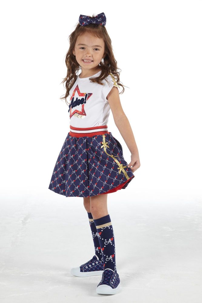 PRE ORDER SS21 Girls A*Dee Circus Mania Collection Madison Skirt and Minnie