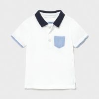 Boys Mayoral Polo Shirt 1103 White