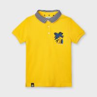 Boys Mayoral Polo Shirt 3102 Yellow