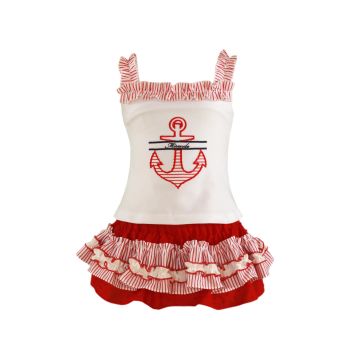         Girls Miranda Red and White Set 153