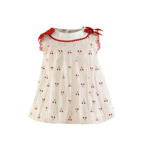 PRE ORDER SS21 Girls Miranda Red Cherry Dress 64