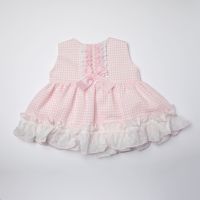 Girls Eva Pink and White Dress and Pants 1019 - CLEARANCE PRICE - NOW ONLY £10