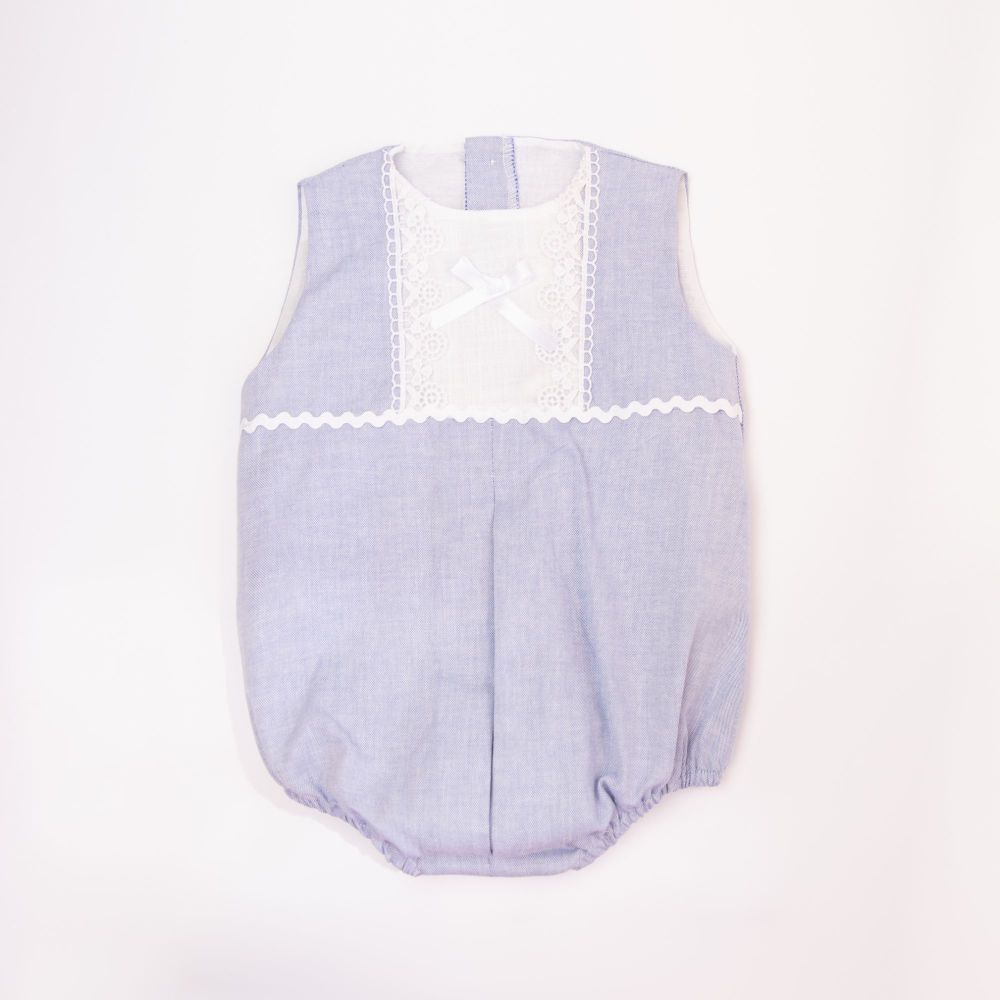Boys Eva Blue Romper 1125 - CLEARANCE PRICE - NOW ONLY £10