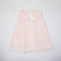 Girls Eva Pink and Cream Dress and Pants 1050