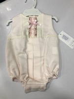 Girls Eva Pink Romper 1124 - CLEARANCE PRICE - NOW ONLY £10