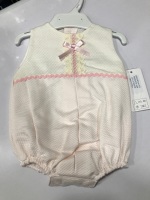 Girls Eva Pink Romper 1127 - CLEARANCE PRICE - NOW ONLY £10