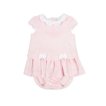         Girls Tutto Piccolo Pink Dress and Pants 1781