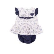 PRE ORDER SS21 Girls Tutto Piccolo Dress and Pants 1799