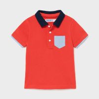 Boys Mayoral Polo Shirt 1103 Red