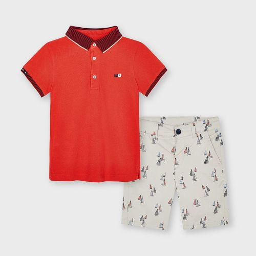 polo shorts sets