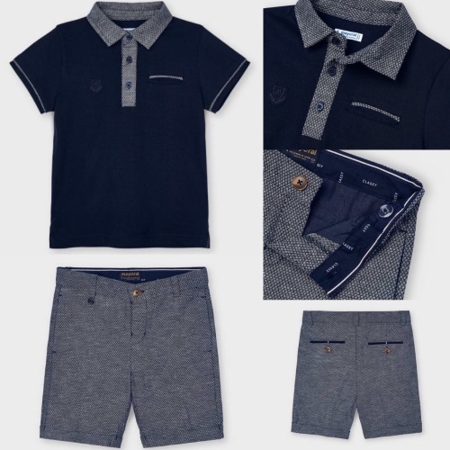 Boys Mayoral Polo Shirt and Shorts 3110