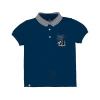 Boys Mayoral Polo Shirt 3102 Navy