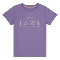 Girls Jack Wills T Shirt JWS5010 Lavender