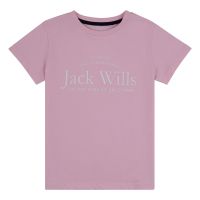 Girls Jack Wills T Shirt JWS5010 Pink