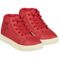 Girls A*Dee Trainers W21501 Red Star