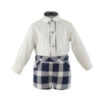 Boys Miranda Navy and White Set 157