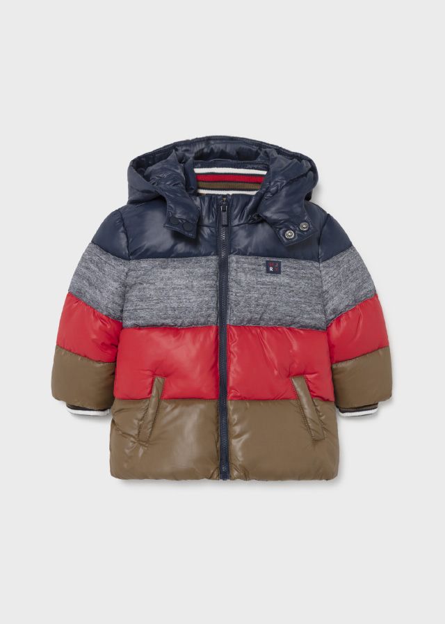 Boys Mayoral Coat 2419 Red 49