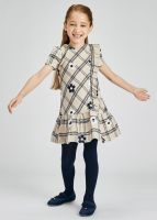 Girls Mayoral Dress 4917 Almond 94