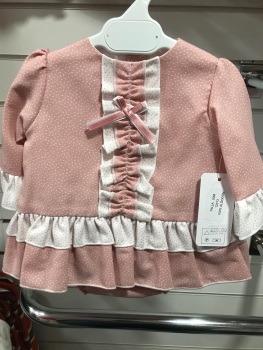Girls Eva Class Pink Dress and Pants 12013 - CLEARANCE PRICE - NOW ONLY £10