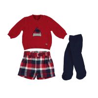 Boys Mayoral 3 Piece Set 2225 Red 14