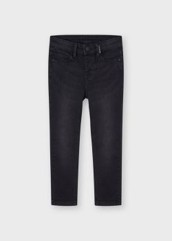Boys Mayoral Jeans 504 - Black 47 Slim Fit