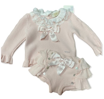 Girls Caramelo Knitted 2 Piece Set 201459