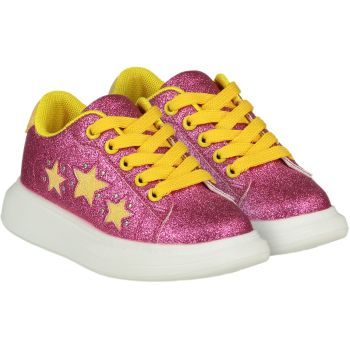 Girls A*Dee Queeny Trainers S225103 - Lipstick Pink