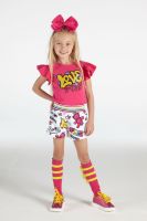   Girls A*Dee Lily Top and Lucille Shorts Set S224402/S224602