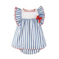 Girls Miranda Red, White and Blue Dress and Pants 29