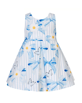 Girls Balloon Chic Daisy Bows Dress 288