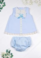 Girls Lor Miral Dress and Pants 21027 Blue