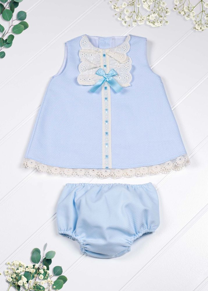 Girls Lor Miral Dress and Pants 21027 Blue
