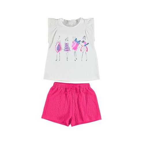 PRE ORDER Girls Mayoral Top and Shorts Set 6229