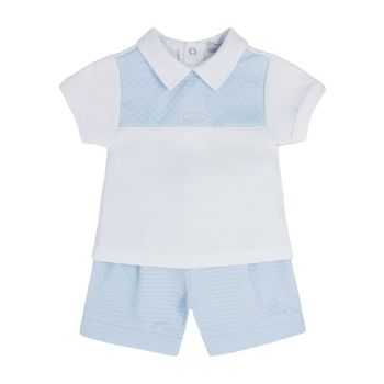 Boys Blues Baby Pique Shorts Set Shorts Set BB0324